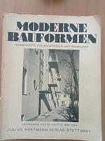 Moderne Bauformen Monatshefte Fur Architektur Und Raumkunst