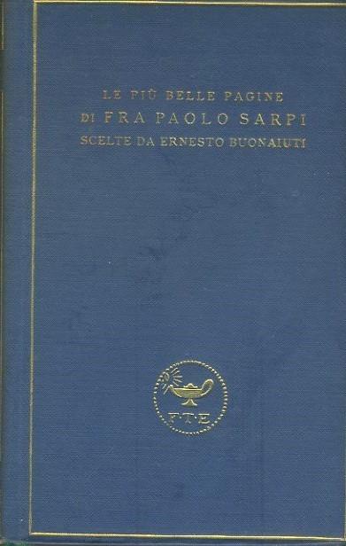 Le più belle pagine di Fra Paolo Sarpi