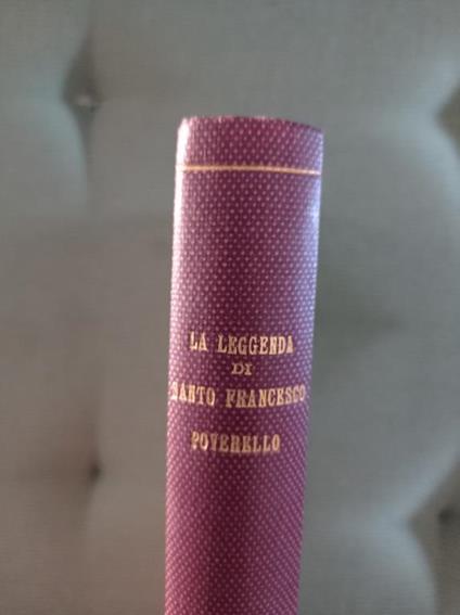 La leggenda di San Francesco Poverello - Italiano Marchetti - copertina