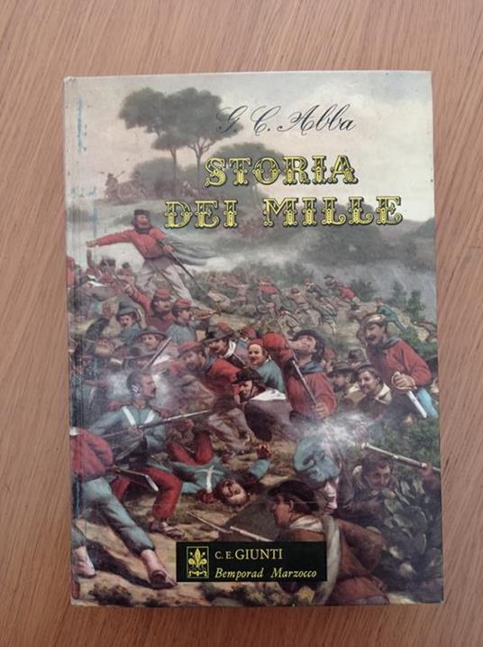 Storia dei Mille - copertina