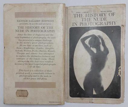 The history of the nude in photography - Peter Lacy - copertina