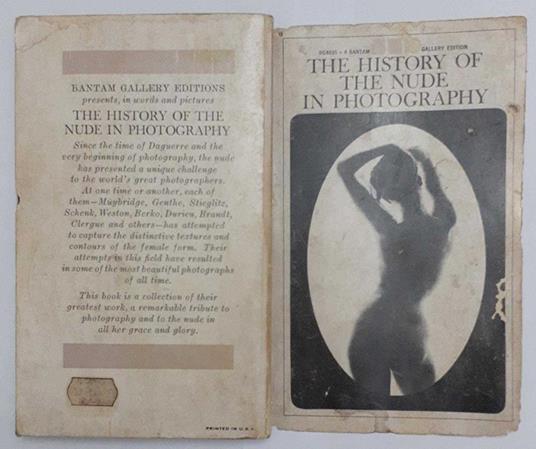 The history of the nude in photography - Peter Lacy - copertina