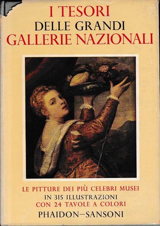 I tesori delle grandi gallerie nazionali - Hans Tietze - copertina
