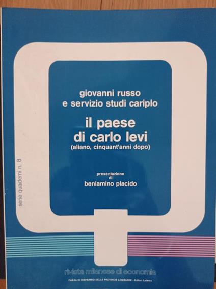 Il paese di Carlo Levi - Giovanni Russo - copertina