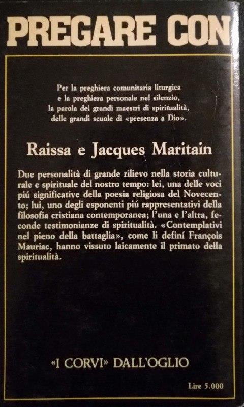 Pregare con Raissa e Jacques Maritain