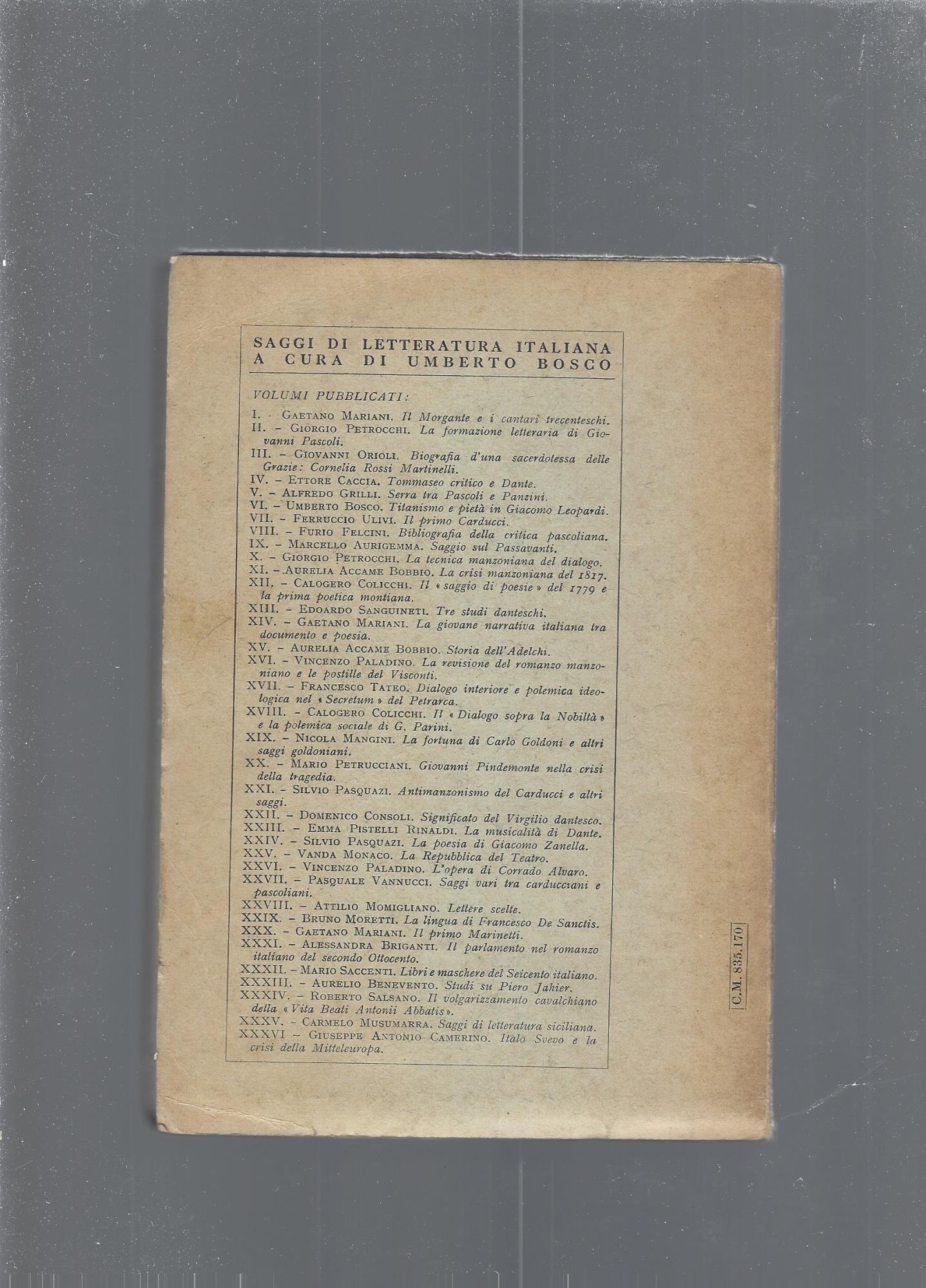 Italo Svevo e la crisi della Mitteleuropa