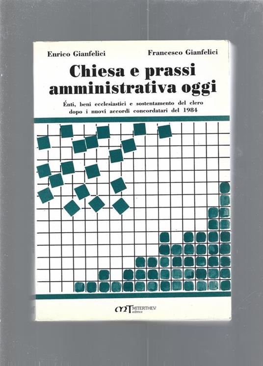 Chiesa e prassi amministrativa oggi - Enrico - copertina