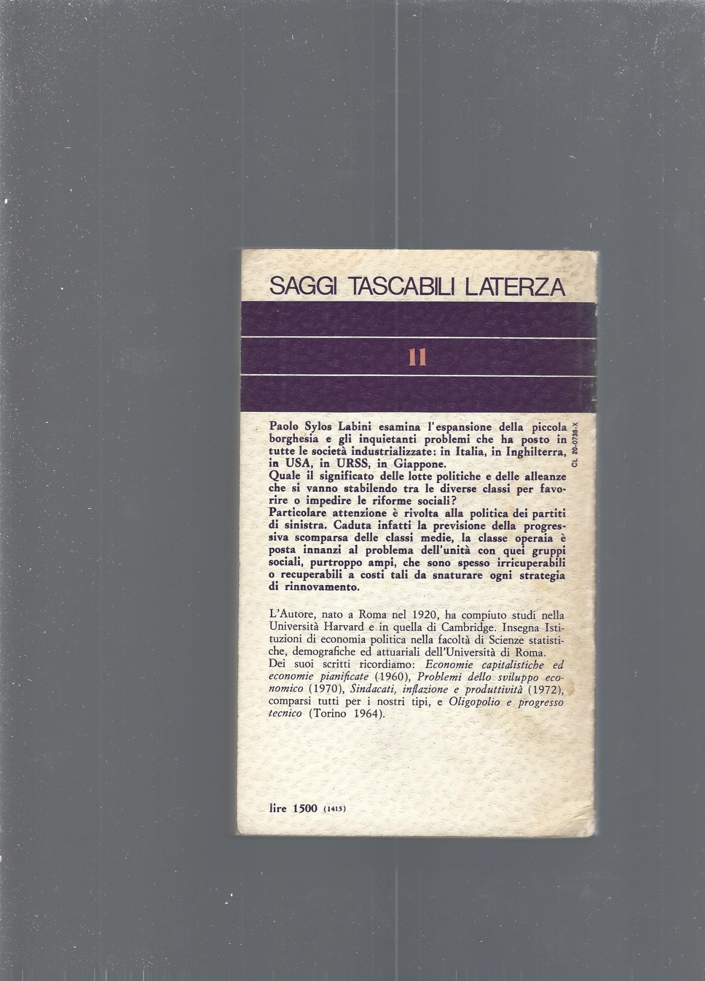 Saggio sulle classi sociali
