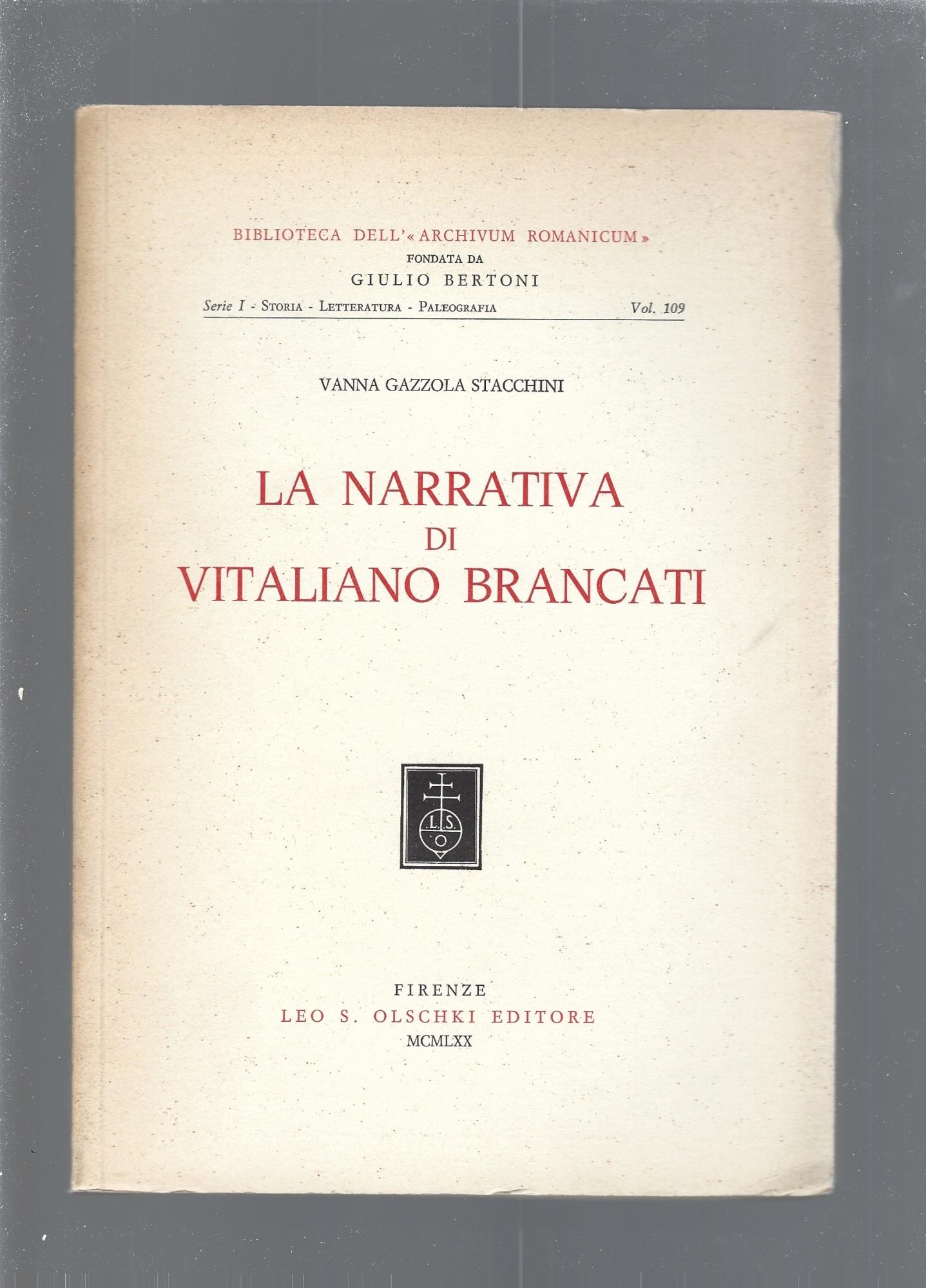 La narrativa di Vitaliano Brancati