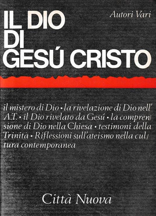 Il Dio di Gesù Cristo - copertina