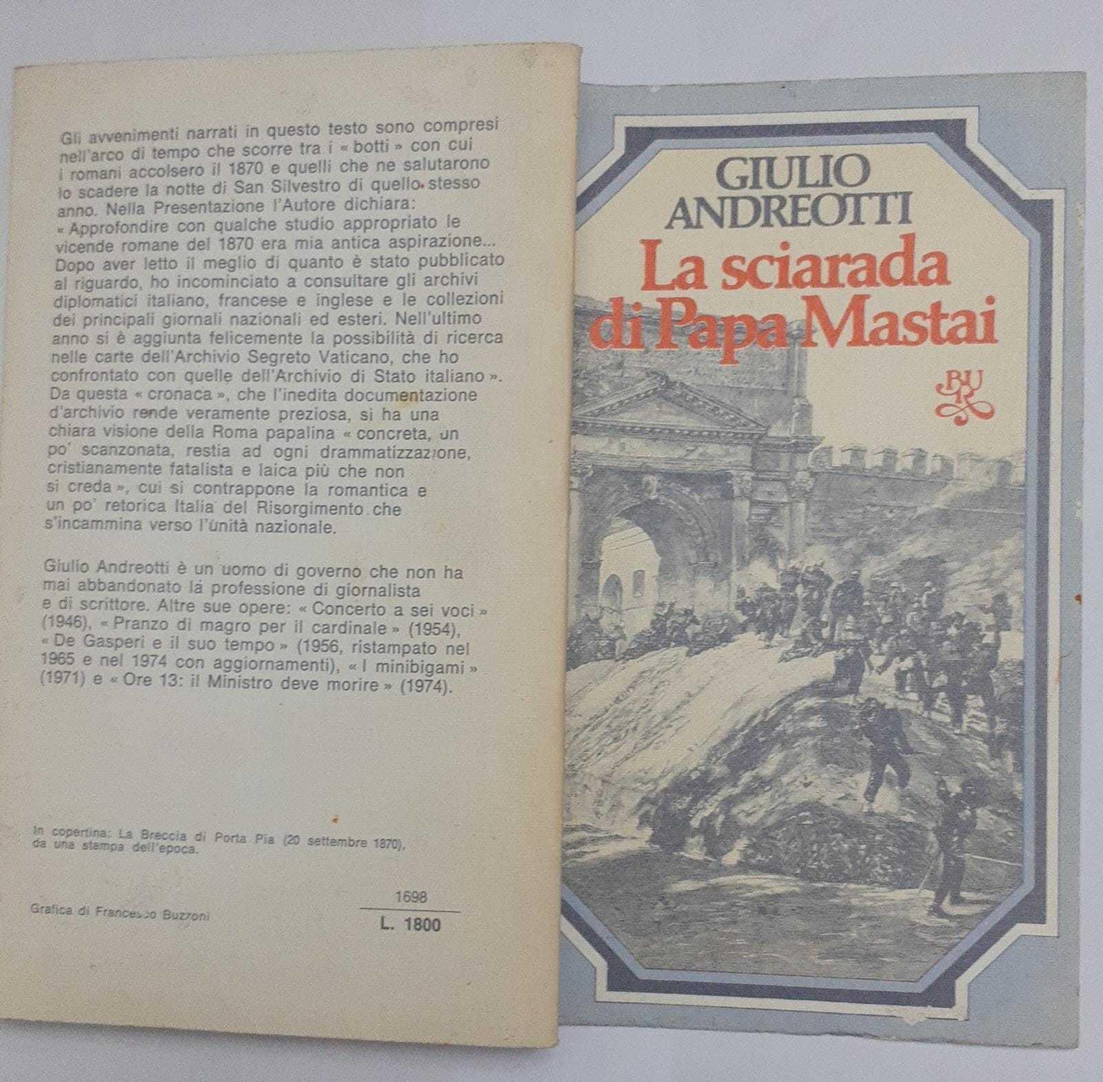 La sciarada di Papa Mastai