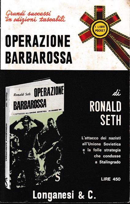 Operazione Barbarossa - Ronald Seth - copertina