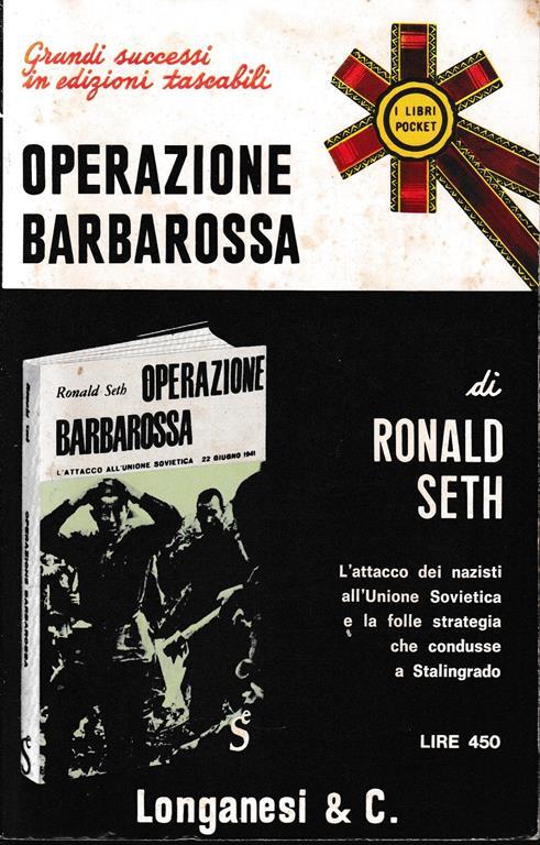 Operazione Barbarossa - Ronald Seth - copertina