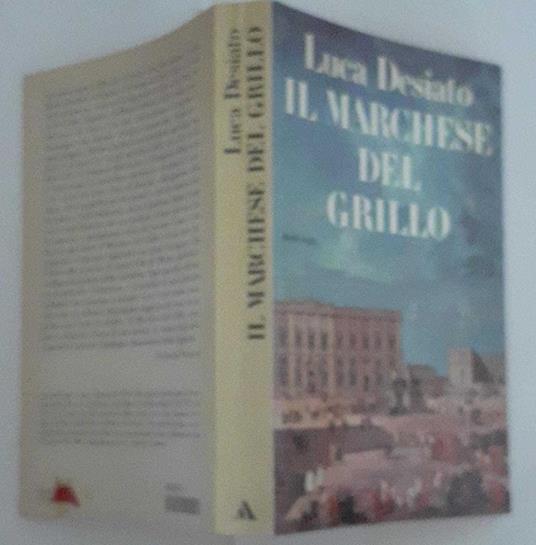 Il marchese del grillo - Luca Desiato - copertina