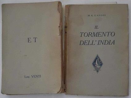 Il tormento dell'India - copertina