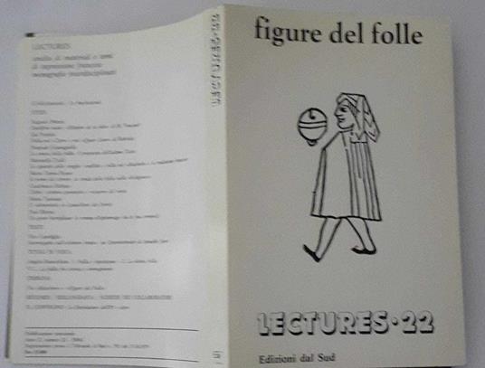 Lectures 22 Figure del folle - Vito Carofiglio - copertina