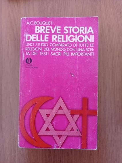 Breve storia delle religioni - Alan C. Bouquet - copertina
