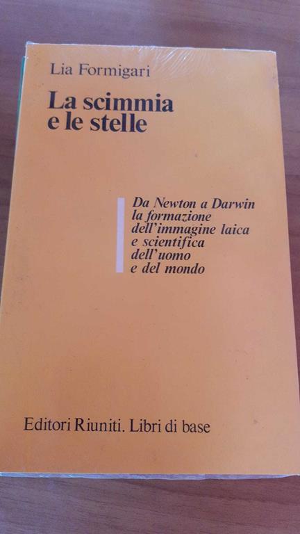La scimmia e le stelle - Lia Formigari - copertina