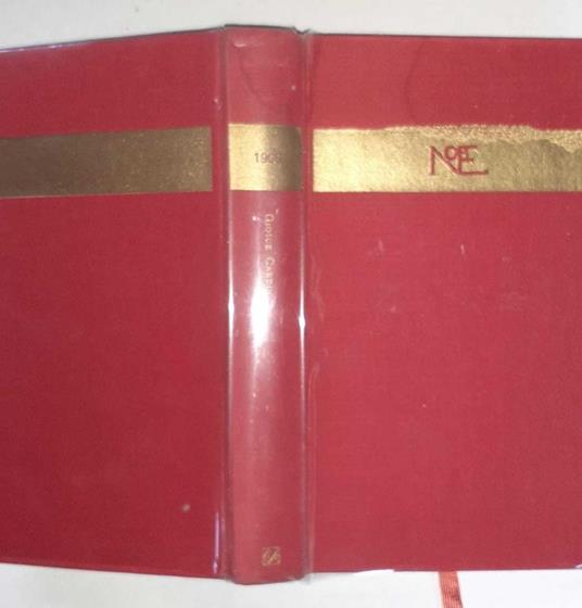 Scrittori del mondo: i Nobel. Le opere. Poesia prosa - Giosuè Carducci - copertina