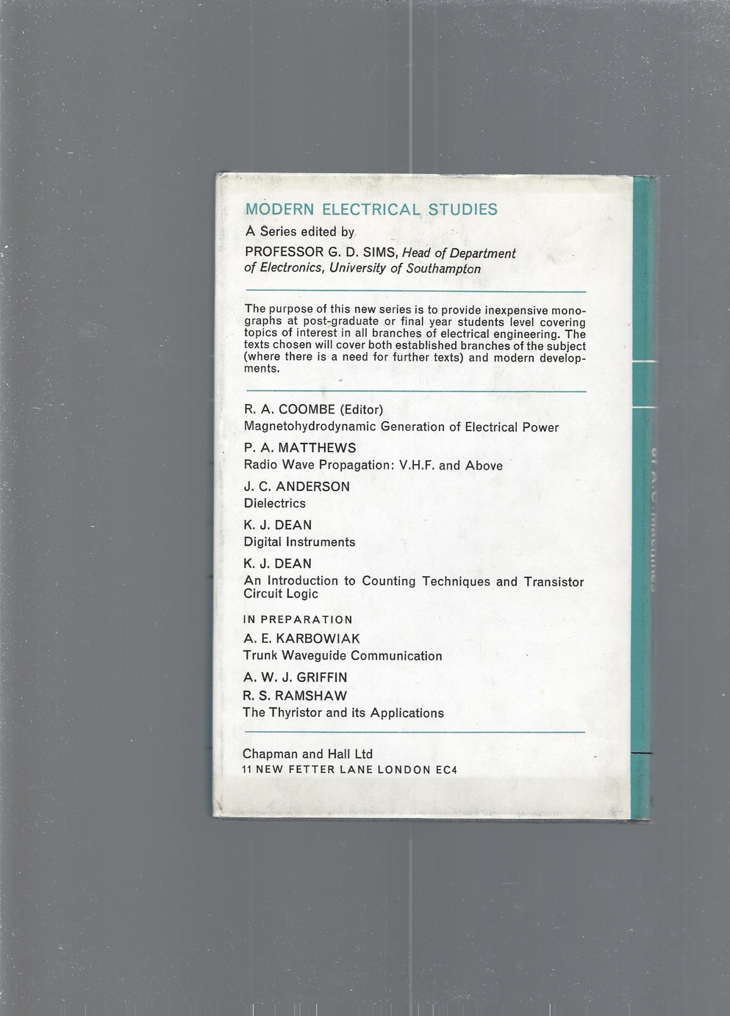 ELECTROMAGNETIC PROBLEMS OF A. C. MACHINES