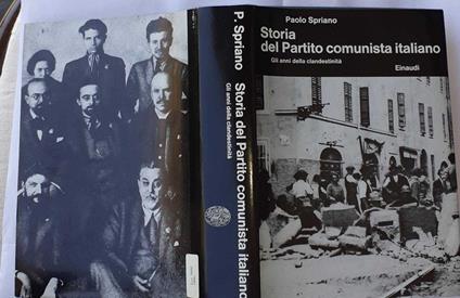Storia del partito comunista italiano. Volume II. Gli anni della clandestinità - Paolo Spriano - copertina