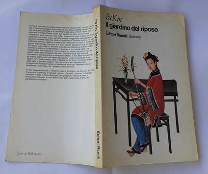Il giardino del riposo - Kin Pa - copertina