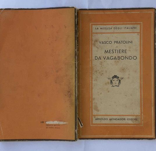 Mestiere da vacabondo - Vasco Pratolini - copertina
