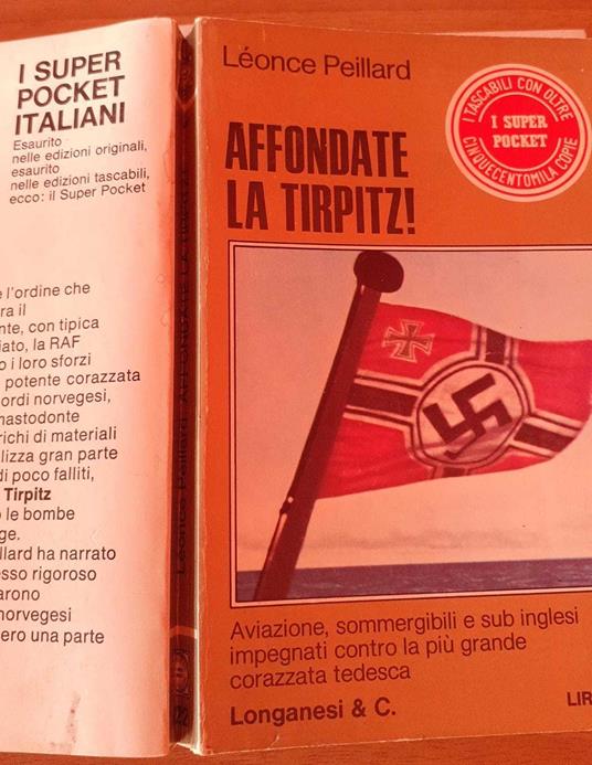 Affondate la tirpitz - Leonce Peillard - copertina
