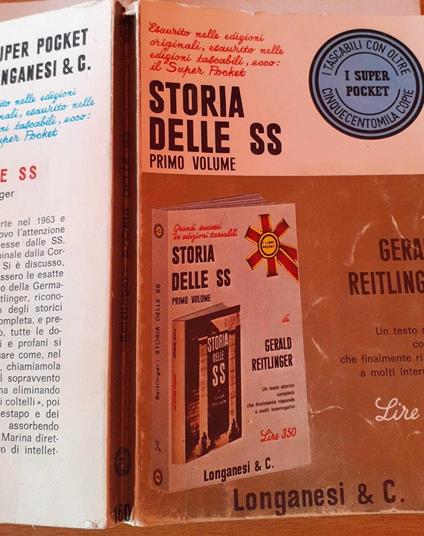 Storia delle ss volume 1 - Gerald Reitlinger - copertina