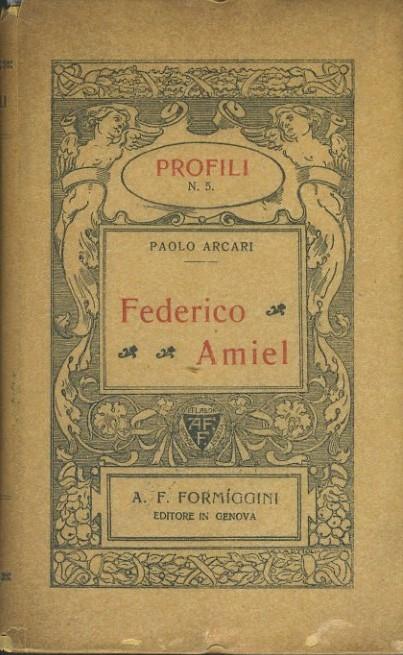 Federico Amiel - Paolo Arcari - copertina
