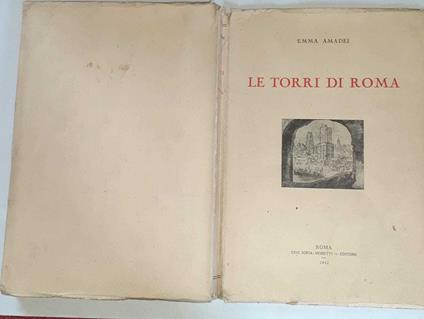 Le torri di Roma - Emma Amadei - copertina