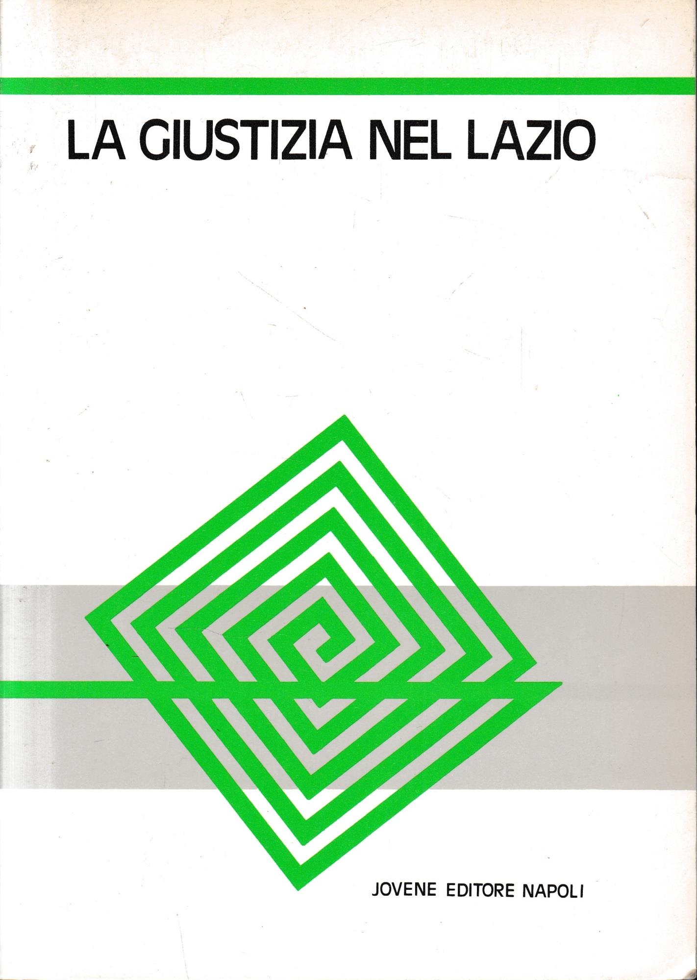 La giustizia nel Lazio