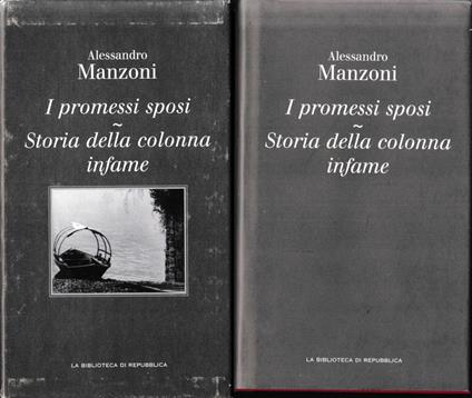 I promessi sposi - Storia della colonna infame - Alessandro Manzoni - copertina