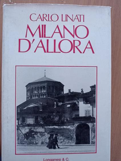 Milano D'Allora - Carlo Linati - copertina