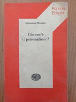 Che cos'è il personalismo?