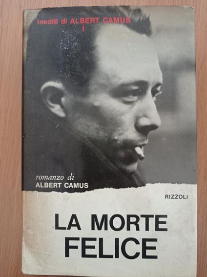 La morte felice - Albert Camus - copertina