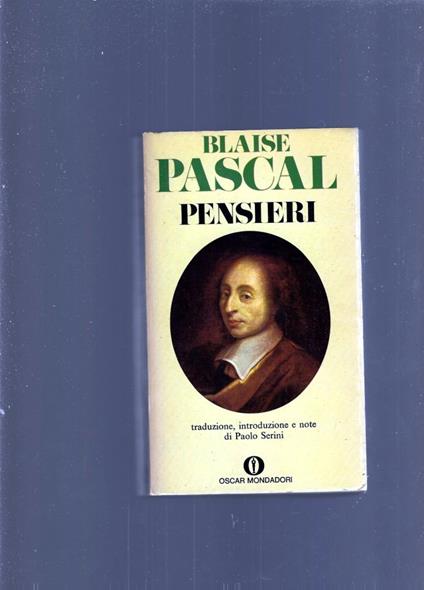 Pensieri - Blaise Pascal - copertina
