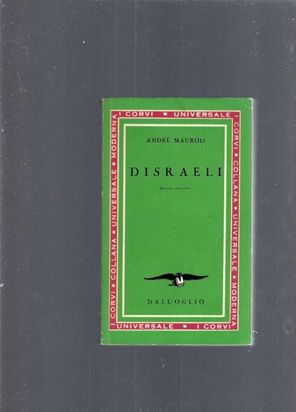 Disraeli - André Maurois - copertina