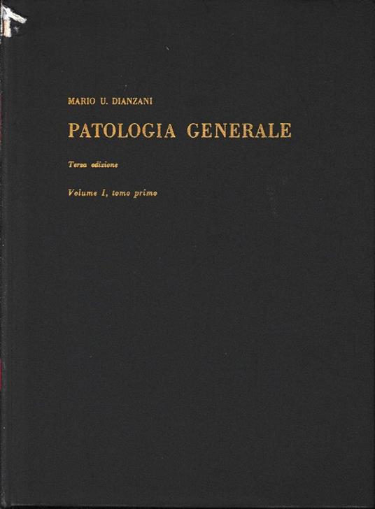 Patologia generale, vol. 1, tomo 1 - copertina