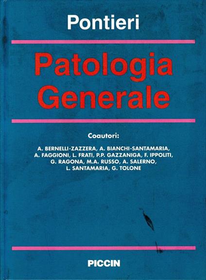 Patologia generale - G. M. Pontieri - copertina
