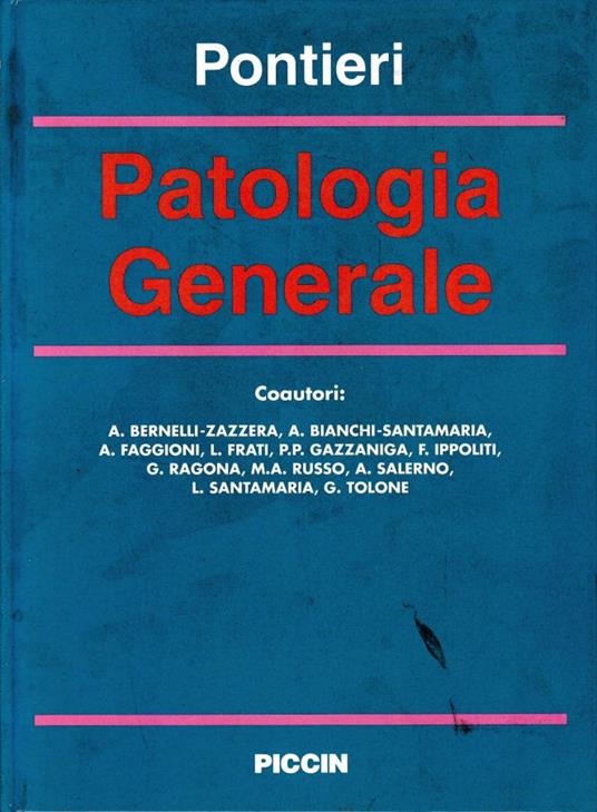 Patologia generale - G. M. Pontieri - copertina