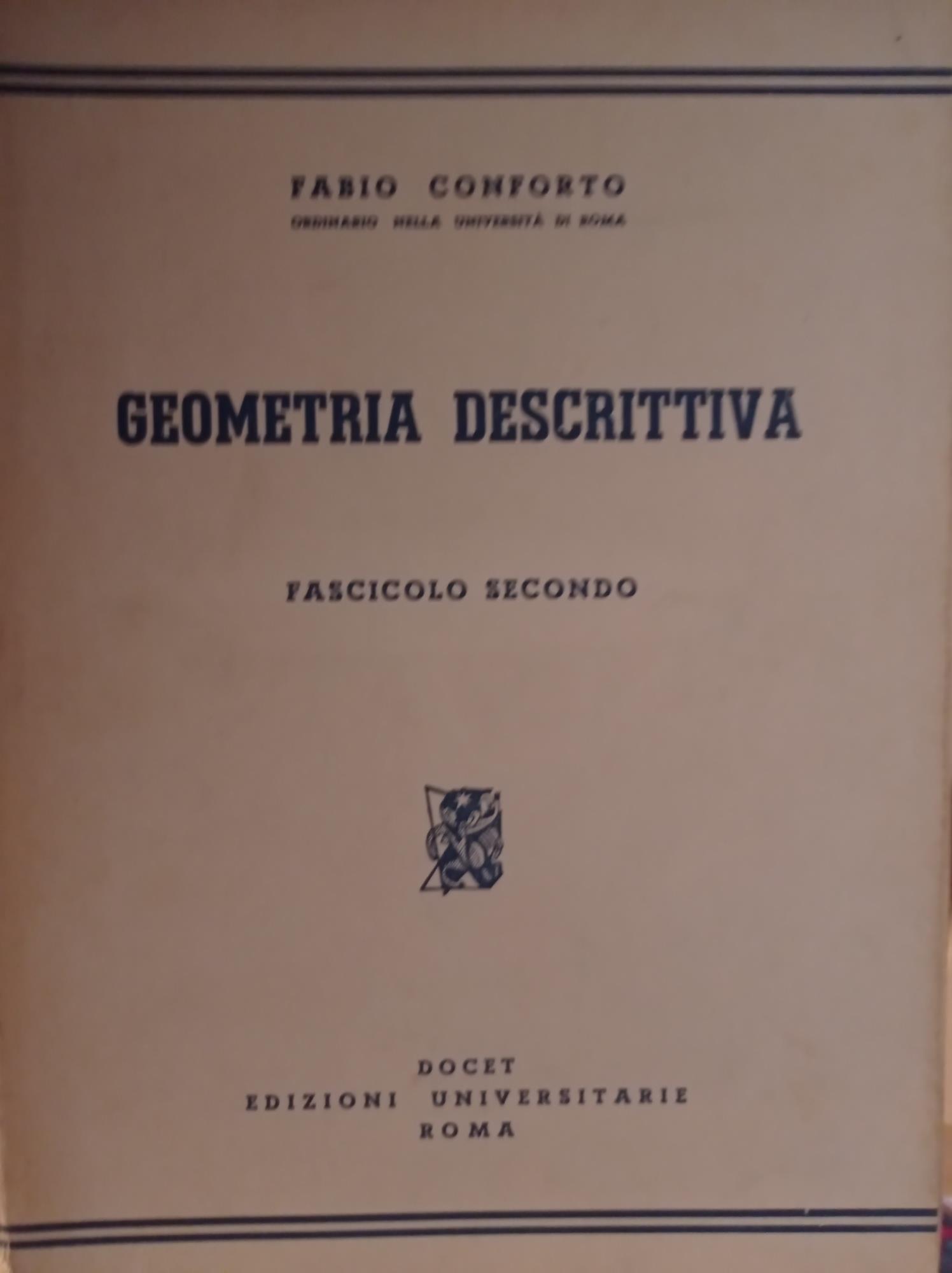 Geometria descrittiva