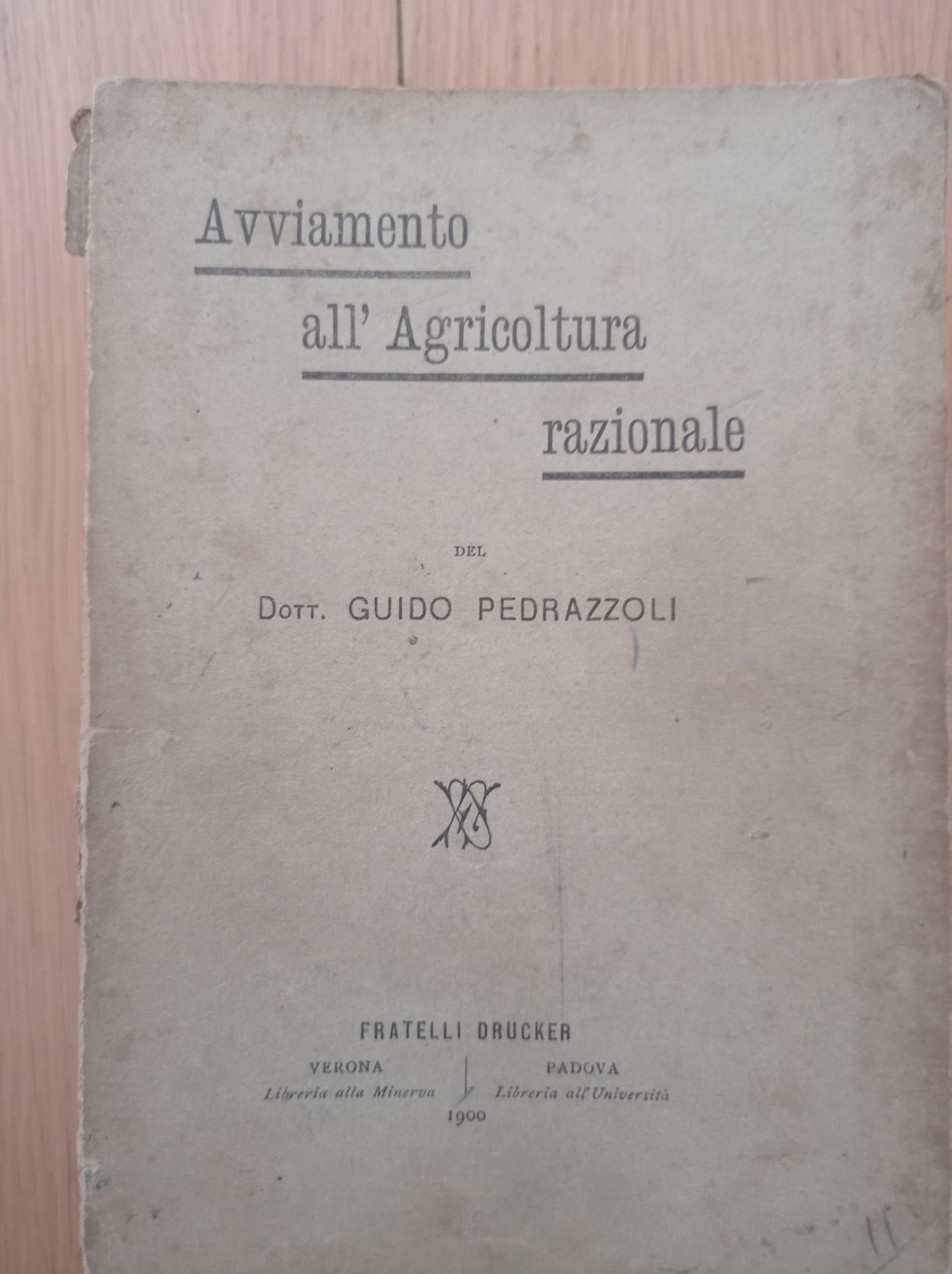 Avviamento all'Agricoltura razionale