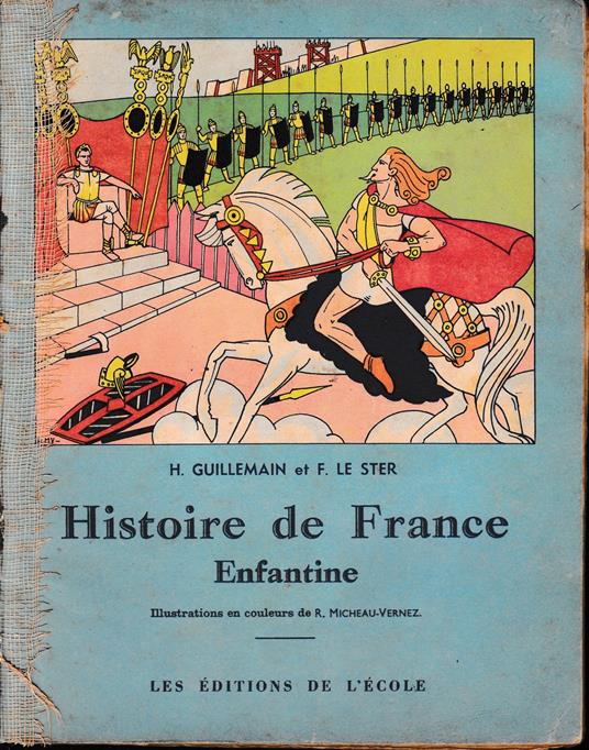 Histoire de France. Enfantine. N. 60 - copertina
