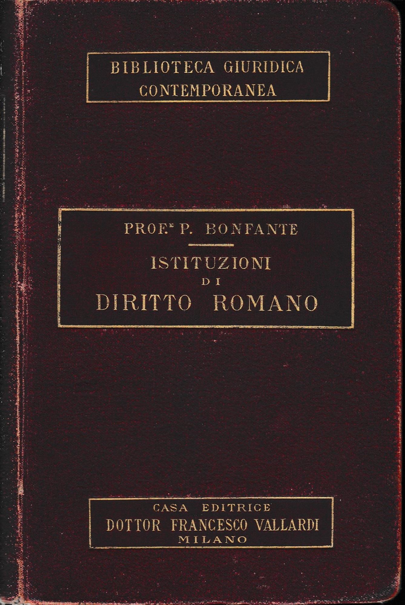 Istituzioni di Diritto Romano