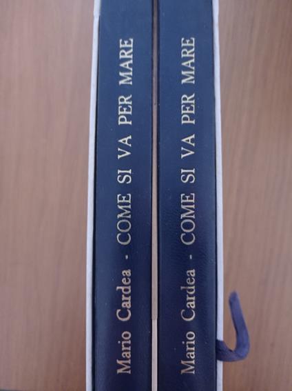 Come si va per mare - Mario Cardea - copertina