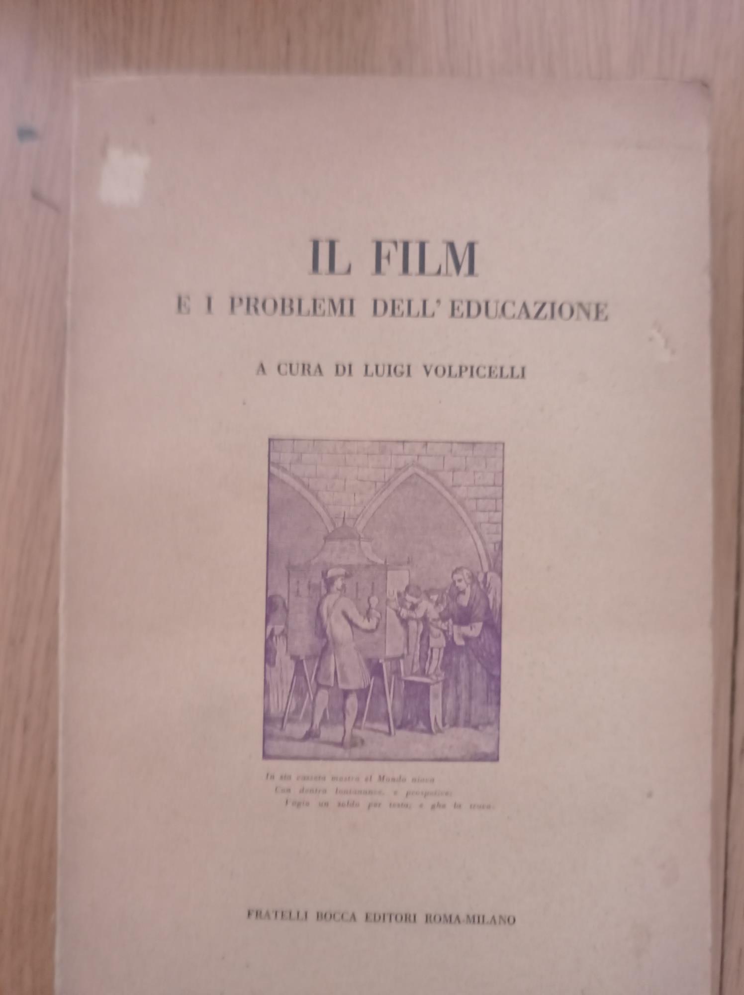 Il Film E I Problemi Dell'Educazione