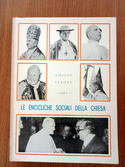 Le encicliche sociali della Chiesa - Emilio Iaboni - copertina