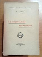 La responsabilità dell'Armatore