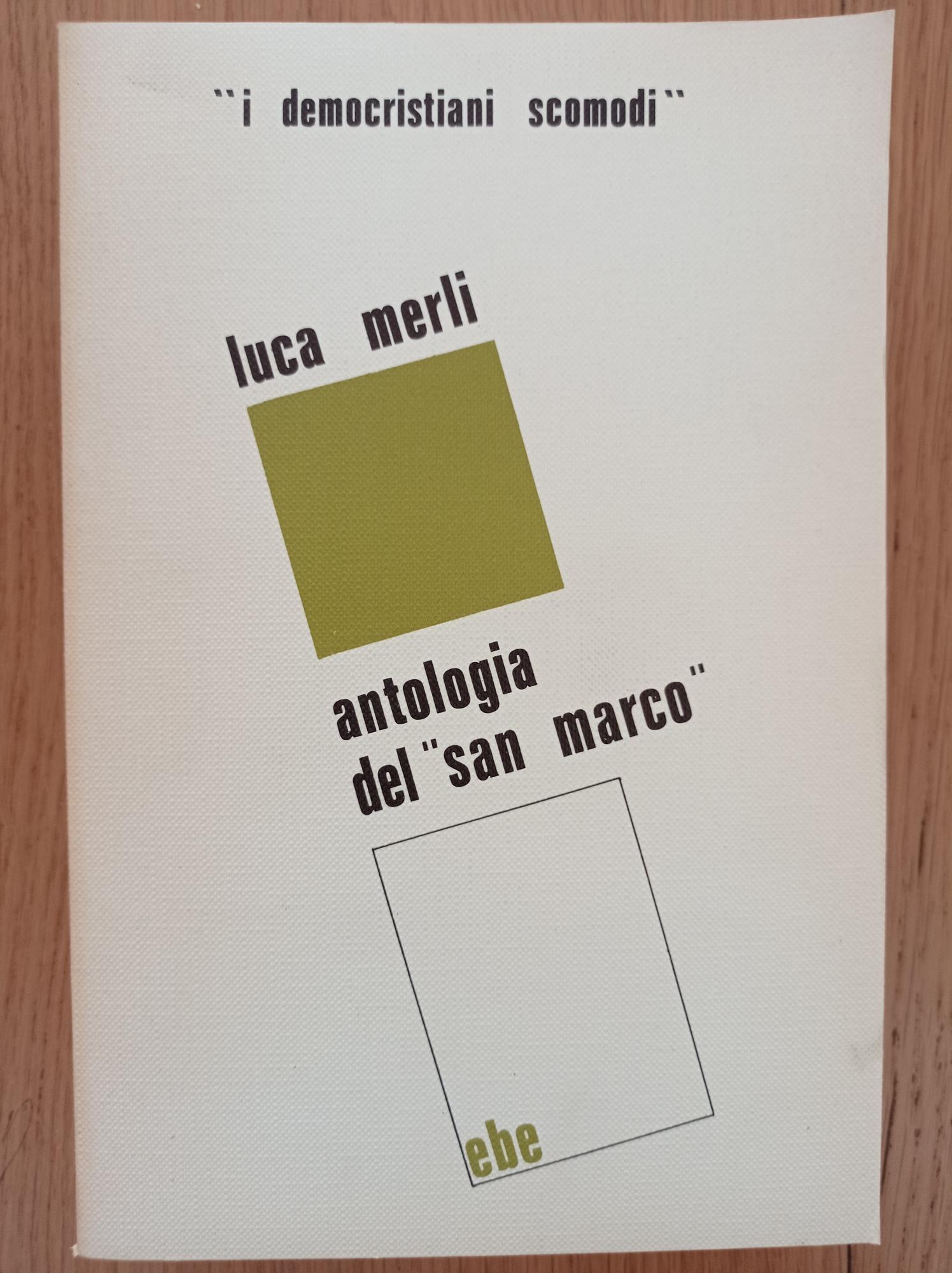 Antologia del "San Marco"